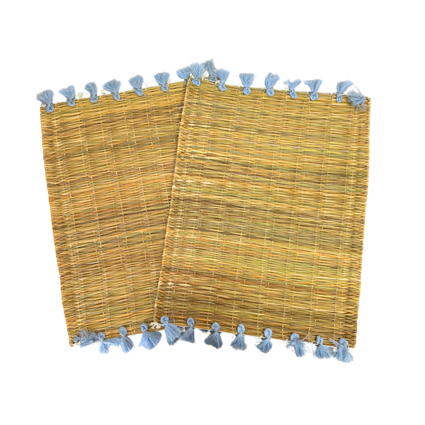 Set de table à pompon (2 pièces)