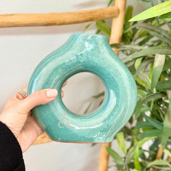 Vase artisanal Tafoukt vernis petit