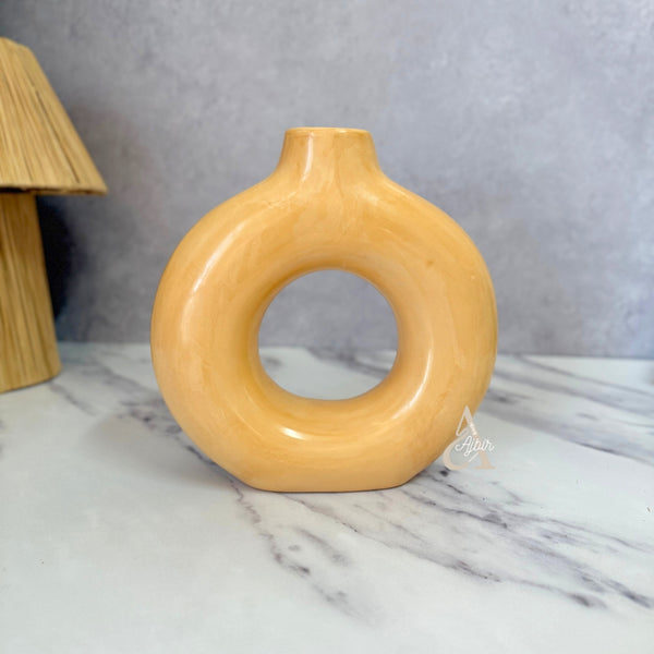 Vase artisanal Tafoukt moyen mat