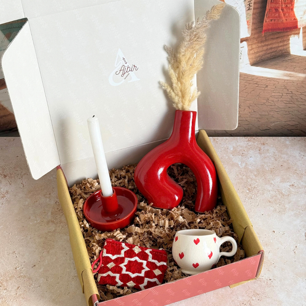 Coffret cadeau artisanal Tifawt Rouge