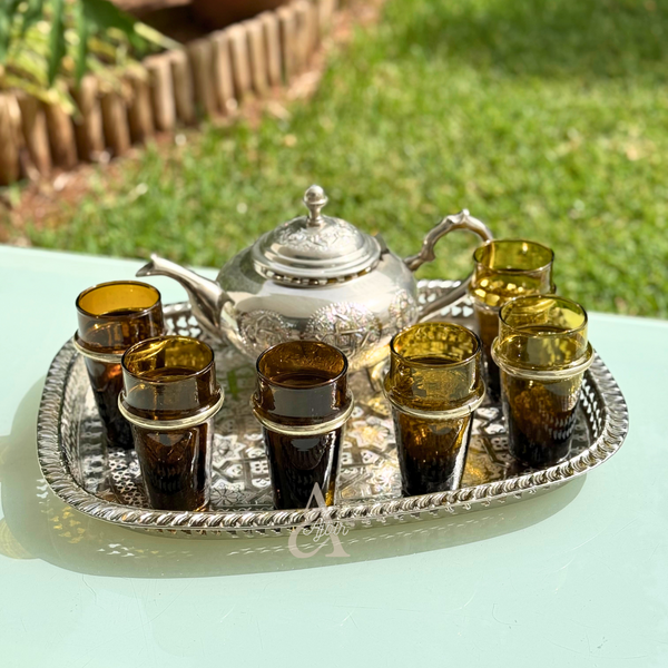 Pack à thé traditionnel marocain