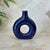 Vase artisanal Tafoukt vernis moyen allongé