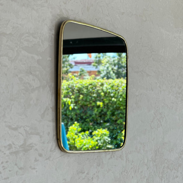 Miroir petit en laiton Afaw
