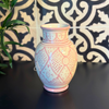 Vase artisanal bombé Kasbah