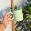 Coffret cadeau artisanal petit vert pastel