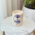 Bougie artisanale Oudm bleu et blanc parfum Verveine Citron