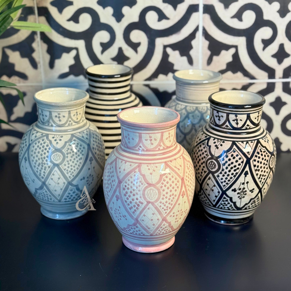 Vase artisanal bombé Kasbah