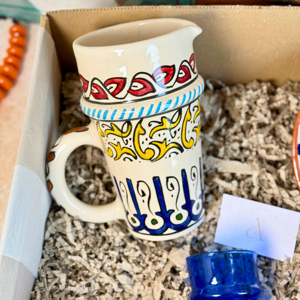 Coffret Cadeau XL Artisanal Aman Bleu & Crème