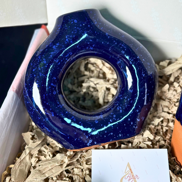Coffret cadeau artisanal Oud bleu