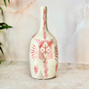 Vase bouteille amazigh rose