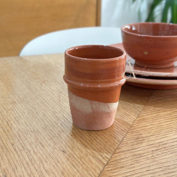 Verre beldi terracota - Ajbir