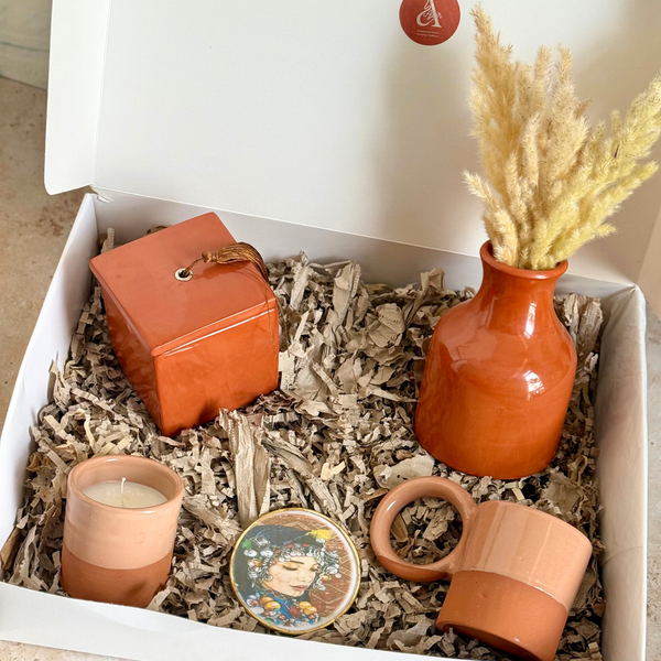 Coffret cadeau artisanal Takrat Terracotta