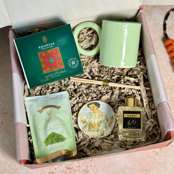 Coffret cadeau artisanal Tizi Café & Matcha