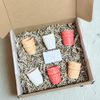 Coffret cadeau 6 tasses artisanales Taddart