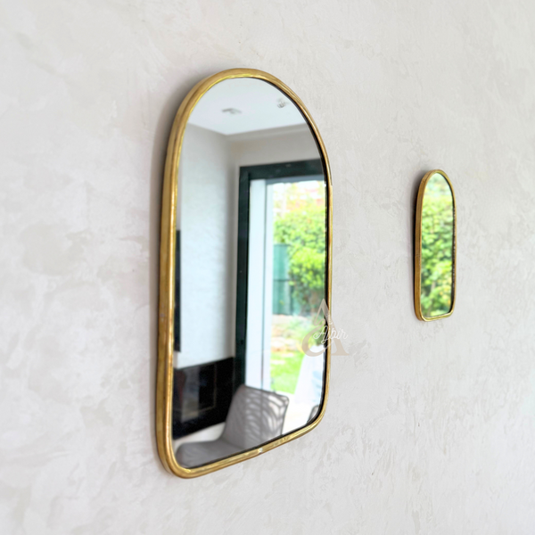 Miroir Azawan Grand en laiton