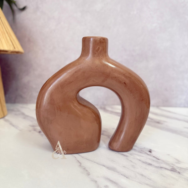 Vase artisanal Atlas mat