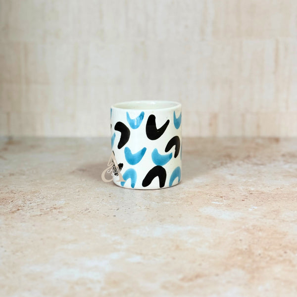 Tasse à café à motifs