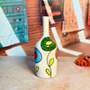 Vase bouteille artisanal en céramique Tamzwart