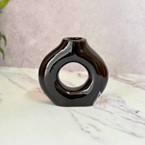 Vase artisanal Tafoukt vernis petit