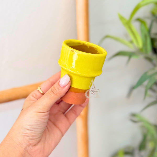 Tasse à café beldi bicolore