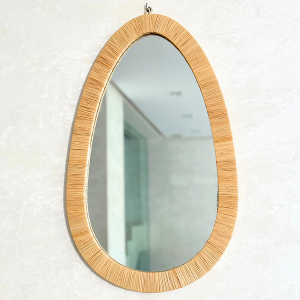 Miroir artisanal ovale (3 tailles)