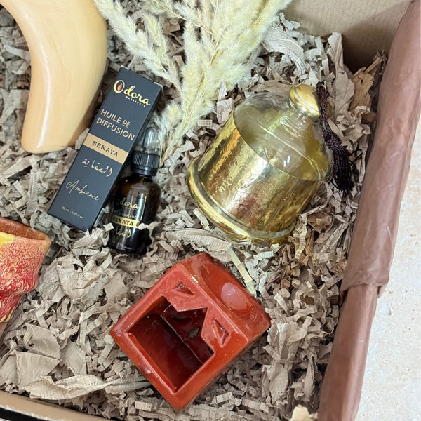 Coffret cadeau artisanal XL Atlas beige