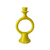 Porte bougie jaune poussin - Ajbir