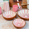 Coffret cadeau artisanal XL Tafoukt rose & crème