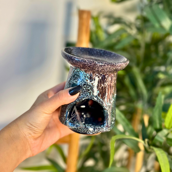 Diffuseur à huile en céramique Riad moucheté