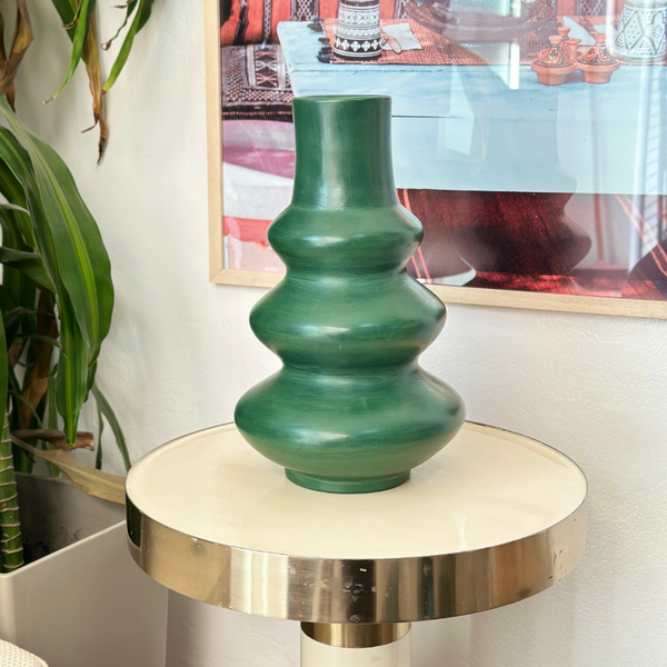 Vase Aboukal vert grand - Ajbir