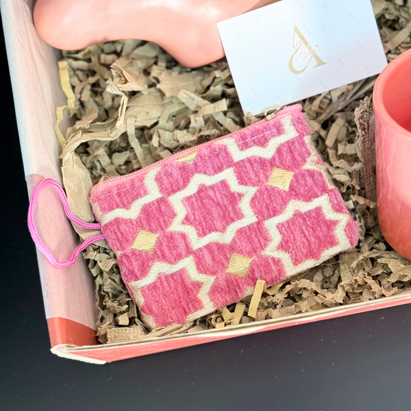 Coffret cadeau artisanal Tayyugt rose