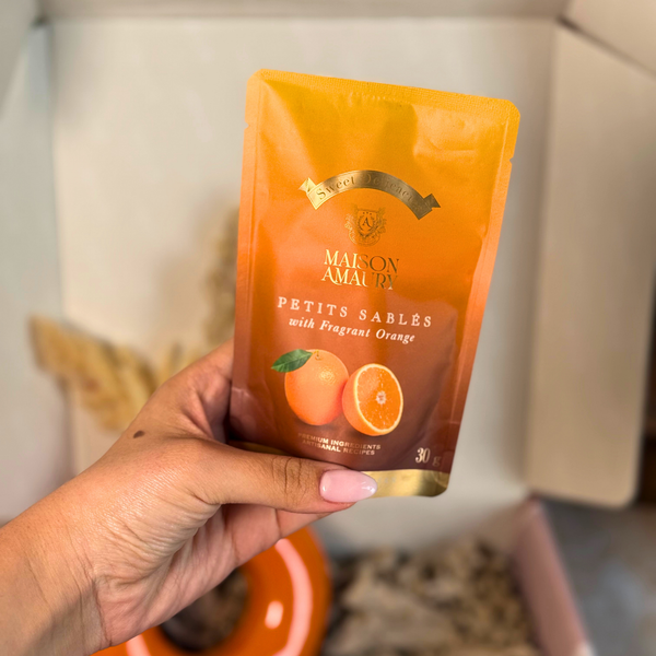 Coffret cadeau artisanal Tanmirt orange | Mother's Day
