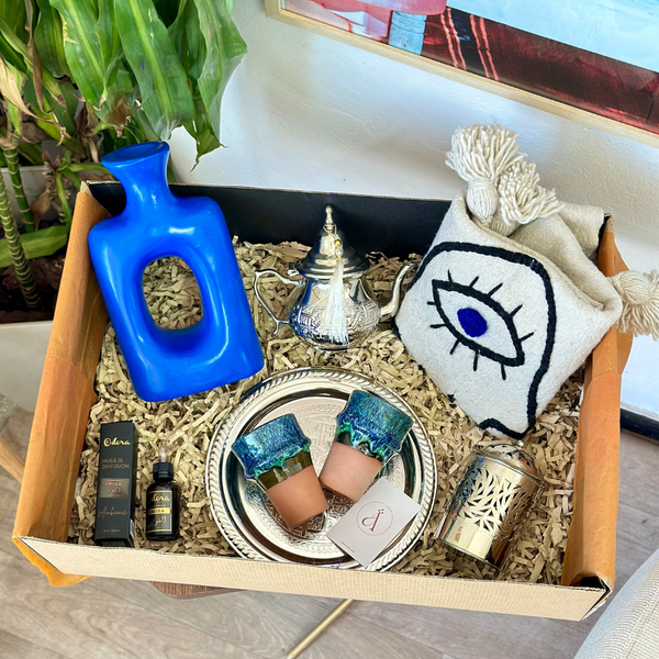 Coffret cadeau artisanal XL Riad bleu