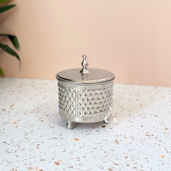 Sucrier traditionnel artisanal martelé petit