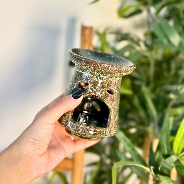 Diffuseur à huile en céramique Riad moucheté