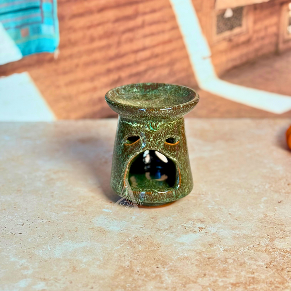 Diffuseur à huile en céramique Riad moucheté