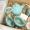 Coffret Cadeau Artisanal Art du Thé Turquoise