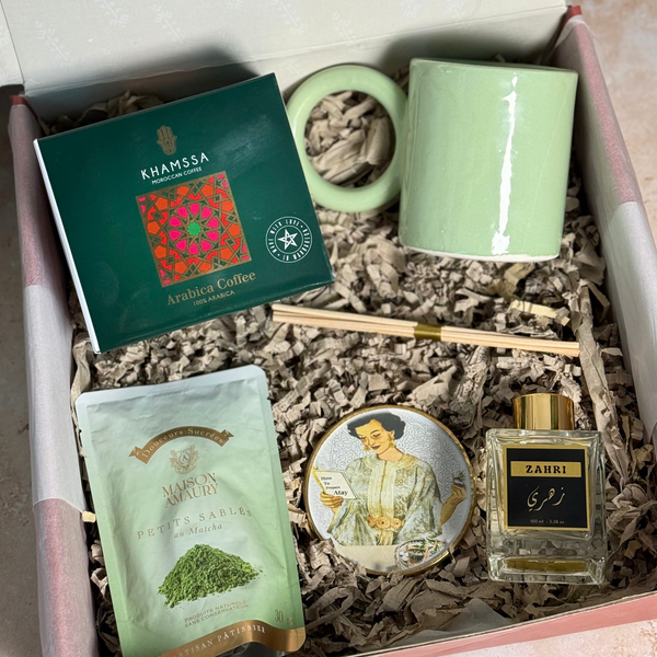 Coffret cadeau artisanal Tizi Café & Matcha