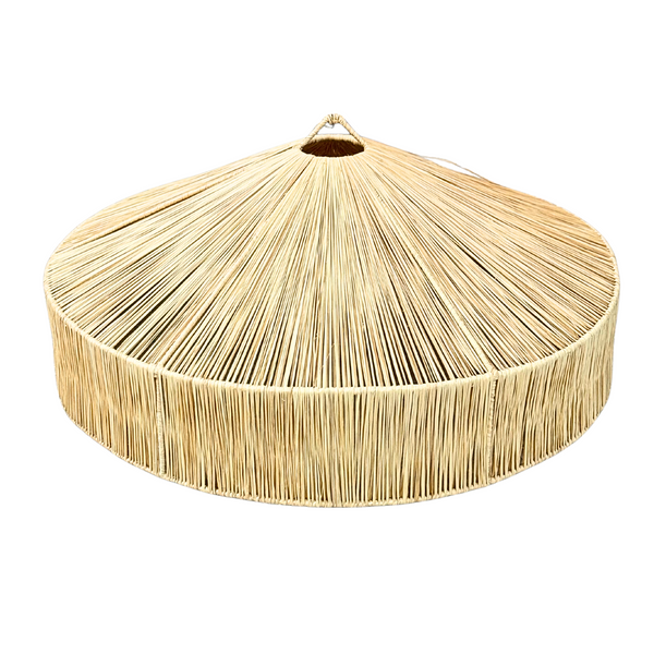 Suspension artisanale en raphia Taddart grande