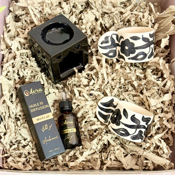 Duo 2 coffrets cadeaux Noir et Fuschia