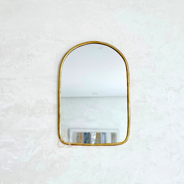Miroir Azawan Moyen en laiton