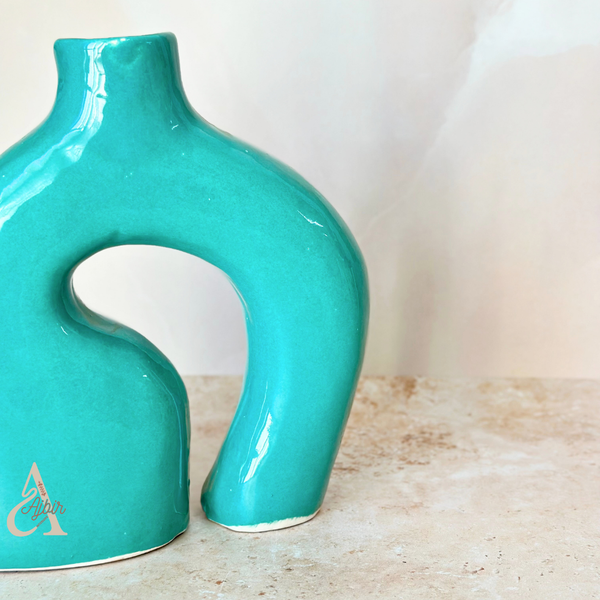 Vase artisanal Atlas vernis