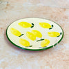 Set de 3 Assiettes Artisanales aux Motifs Citron