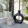 Vase bouteille zellige gris - Ajbir