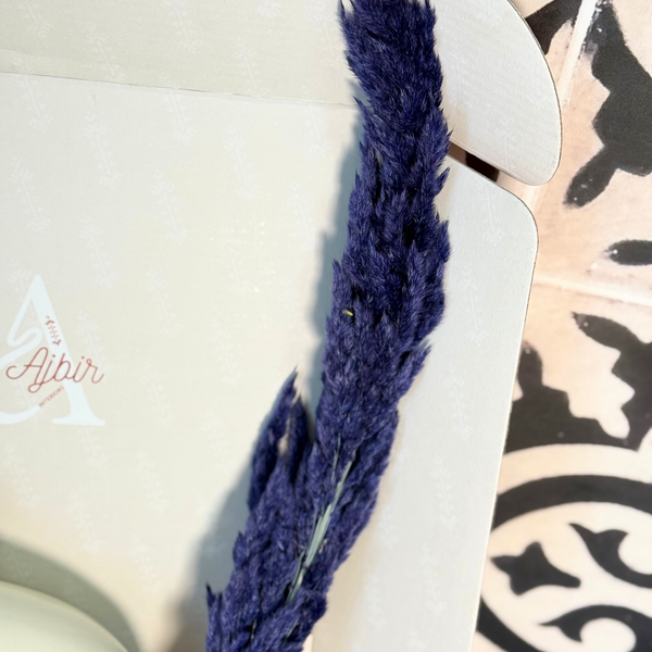 Coffret cadeau artisanal Tafoukt Mauve et crème