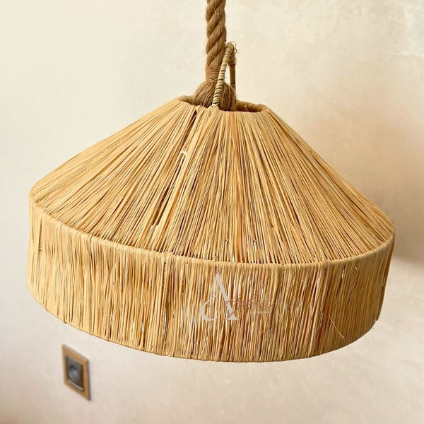 Suspension en raphia 3 - Ajbir