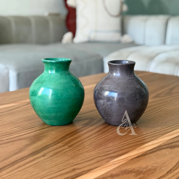 Vase artisanal Azru mat