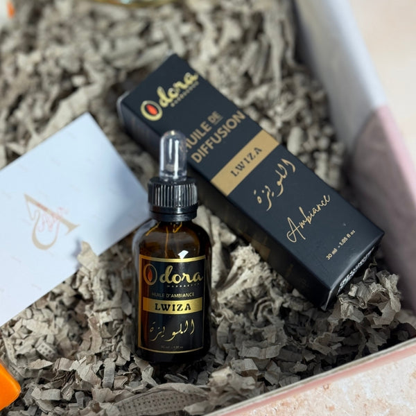Coffret cadeau "cœur orange"