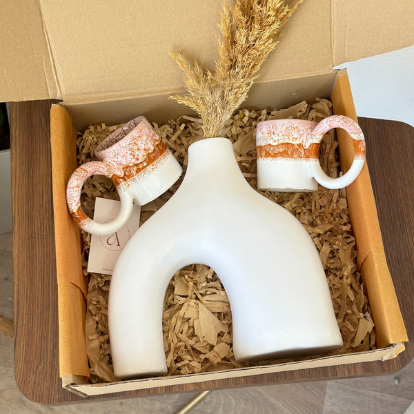 Coffret cadeau artisanal Azul blanc