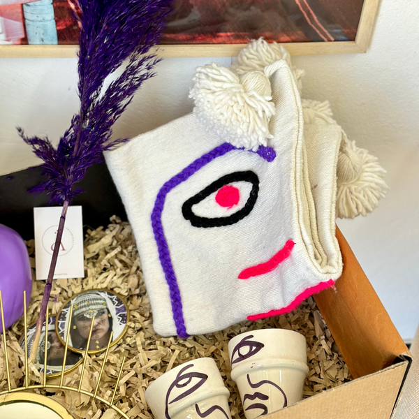Coffret cadeau XL artisanal Oudm mauve